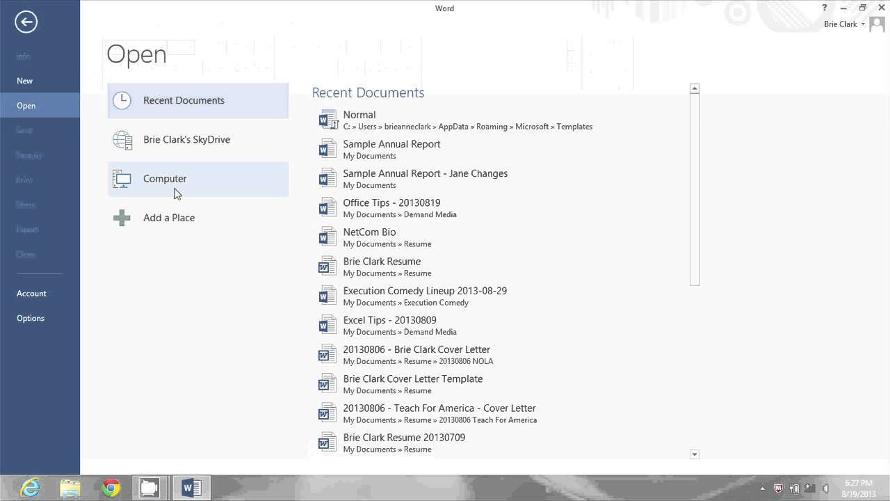 how to create document without microsoft word